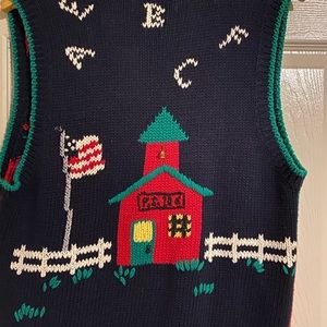 Sweater vest teacher school theme